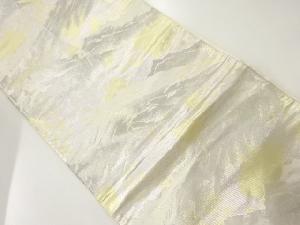 アンティーク　山並み模様織出し袋帯（材料）